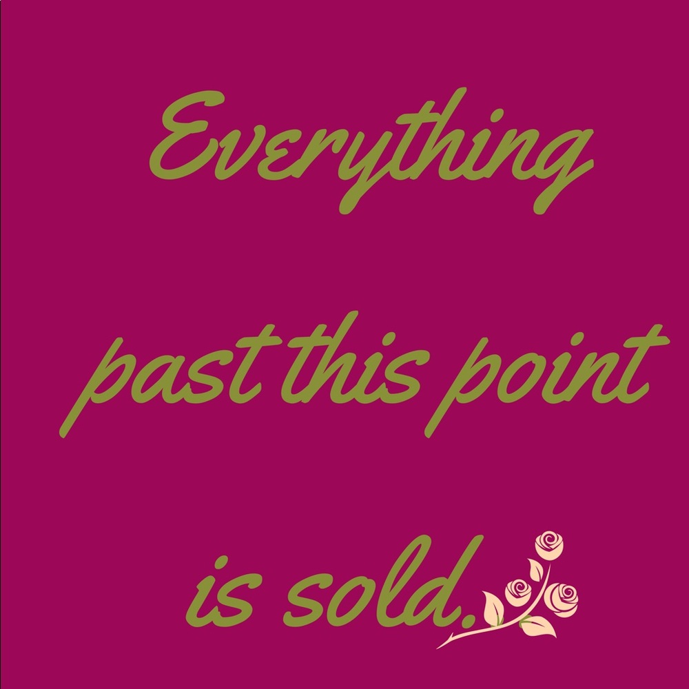 Sold Items